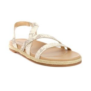 Lucky Brand Darli Stucco/Natural/Jute Leather Sandal